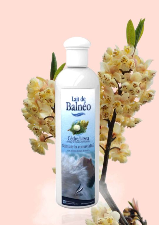 Lait de balnéo - Cèdre/Litsea