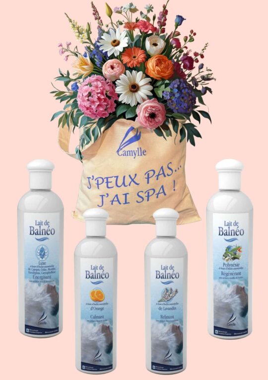 Lait de balnéo - Luxe+Orange+Lavandin+Polynésie