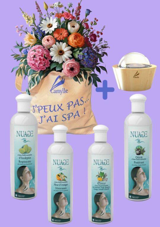 Boobble + Nuage -  Eucalyptus/Menthe+Fleur d'Orangers+Elinya+Orient