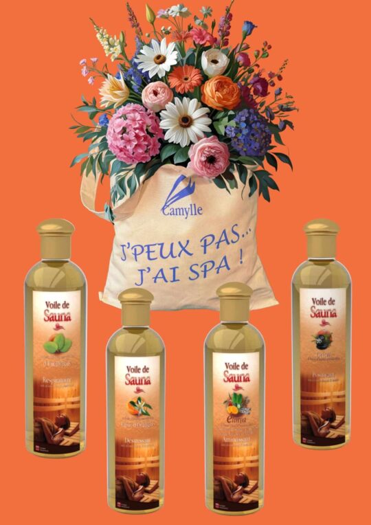 Voile de Sauna -  Eucalyptus+Fleur d'Oranger+Elinya+Orient