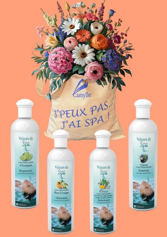 Velours de Spa : Eucalyptus + Fleur d'Orangers + Elinya + Orient